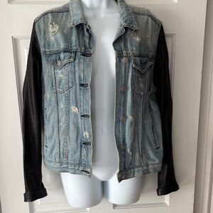 Rag&bone Jean/leather jacket